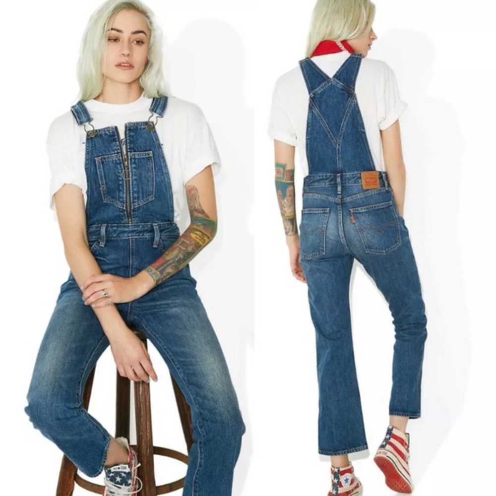 Levi’s Orange Tab Overalls size 26